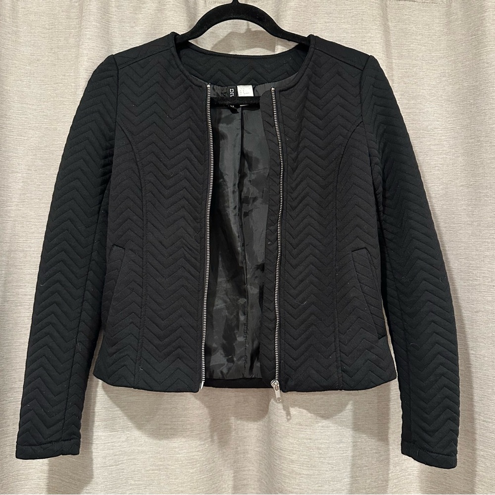 H&M Black Quilted Women's Jacket